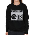 Betamax B Logo The Future Of Home Movies Women's Sweatshirt product image 1