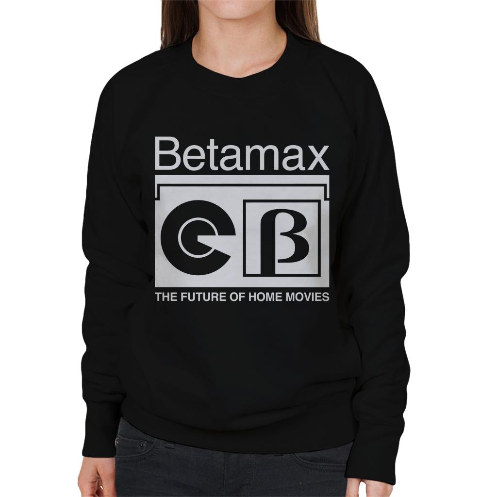 Betamax B Logo The Future Of Home Movies Women's Sweatshirt product image 1