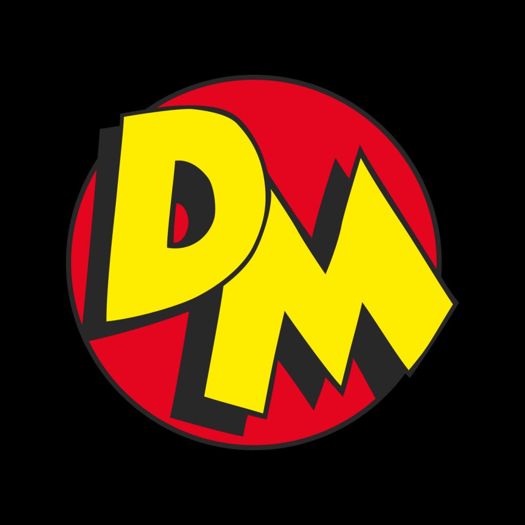 Danger Mouse Initials Logo Men's T-Shirt product image 2