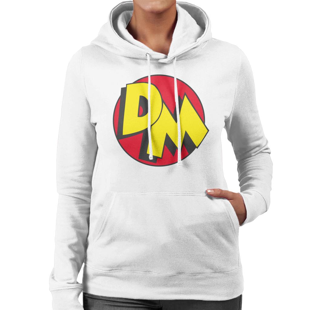 Danger Mouse Initials Logo Women's Hooded Sweatshirt product image 4