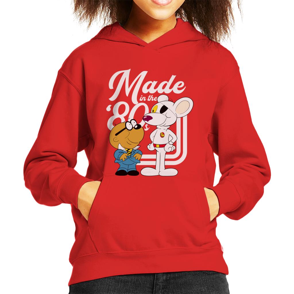 Danger Mouse Made In The 80s Kid's Hooded Sweatshirt product image 4