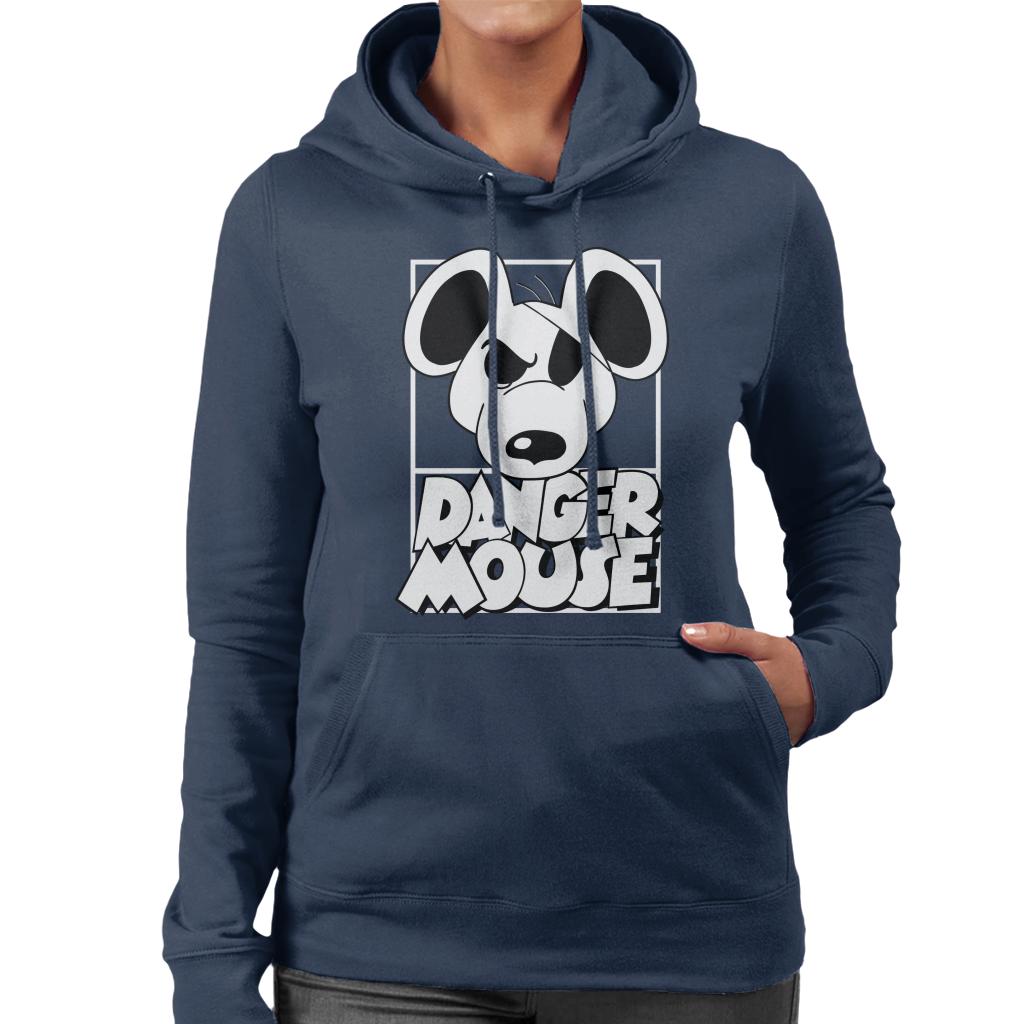 Danger Mouse Eye Patch Women's Hooded Sweatshirt product image 4