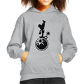 Danger Mouse Explosion Silhouette Kid's Hooded Sweatshirt product image 1
