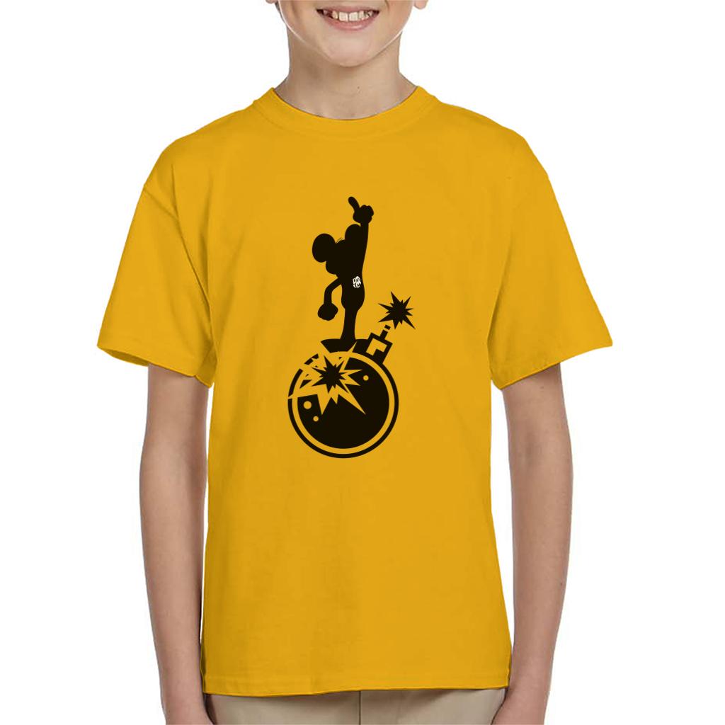 Danger Mouse Explosion Silhouette Kid's T-Shirt product image 7
