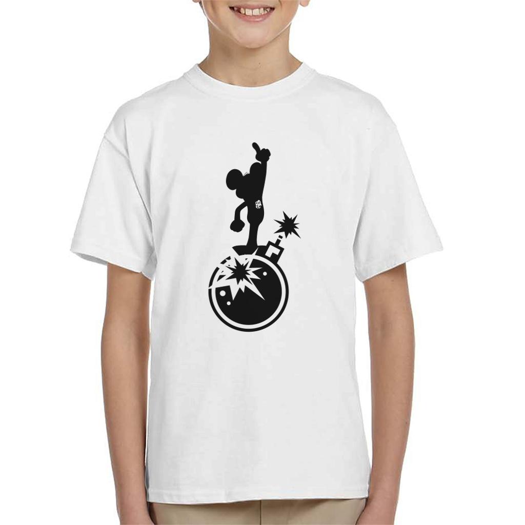 Danger Mouse Explosion Silhouette Kid's T-Shirt product image 4