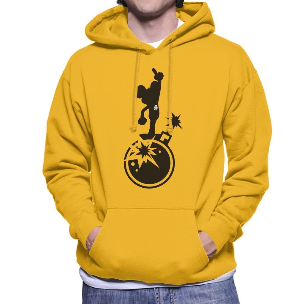 Danger Mouse Explosion Silhouette Men's Hooded Sweatshirt product image 7