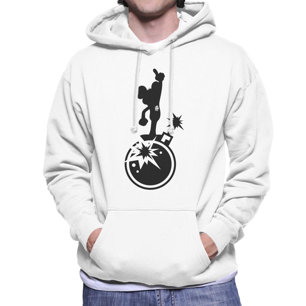 Danger Mouse Explosion Silhouette Men's Hooded Sweatshirt product image 4