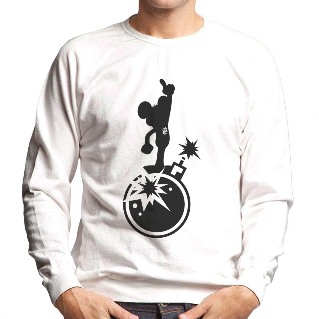 Danger Mouse Explosion Silhouette Men's Sweatshirt product image 4