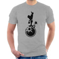 Danger Mouse Explosion Silhouette Men's T-Shirt product image 1