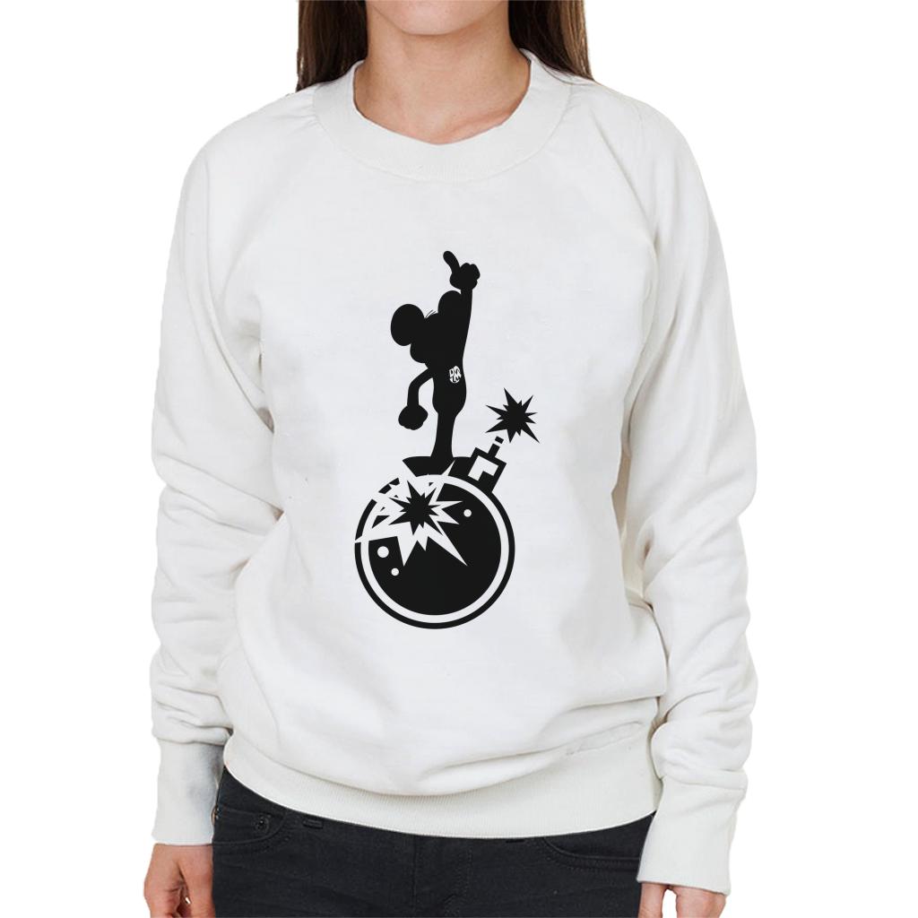Danger Mouse Explosion Silhouette Women's Sweatshirt product image 4