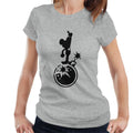 Danger Mouse Explosion Silhouette Women's T-Shirt product image 1