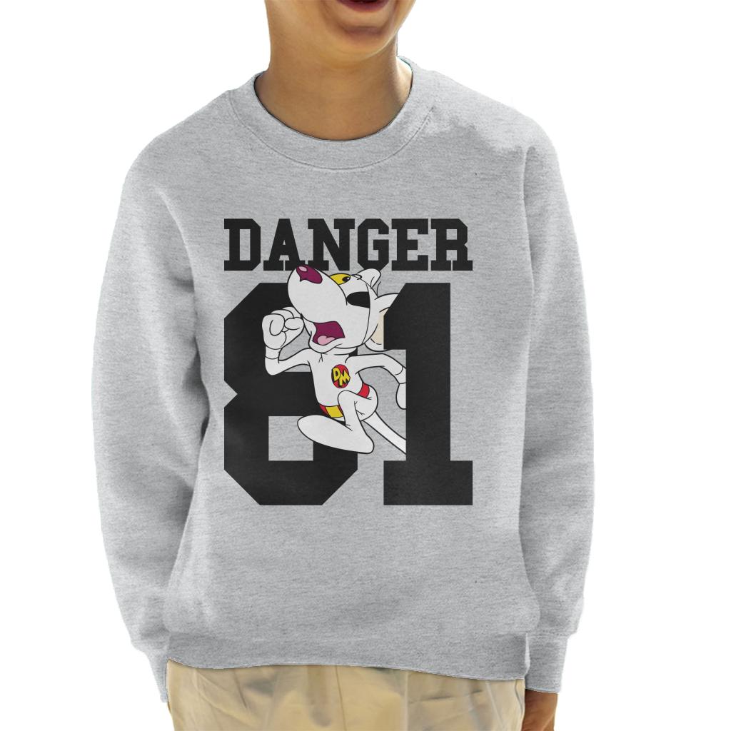 Danger Mouse Running 81 Kid's Sweatshirt product image 1