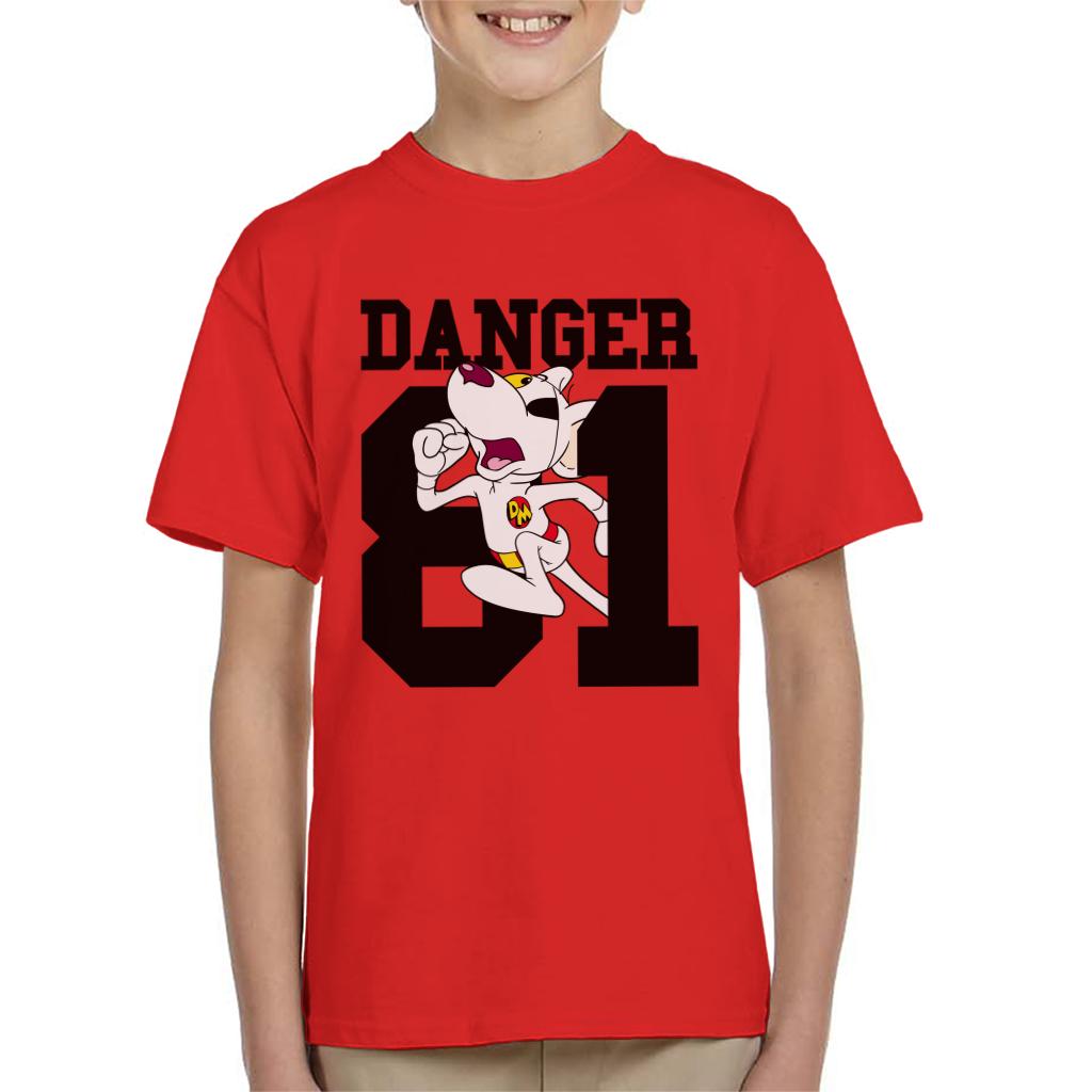 Danger Mouse Running 81 Kid's T-Shirt product image 4