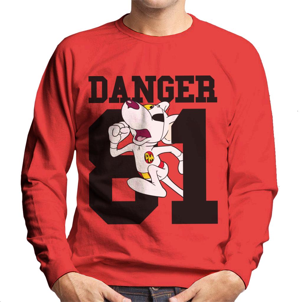 Danger Mouse Running 81 Men's Sweatshirt product image 4