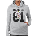 Danger Mouse Running 81 Women's Hooded Sweatshirt product image 1
