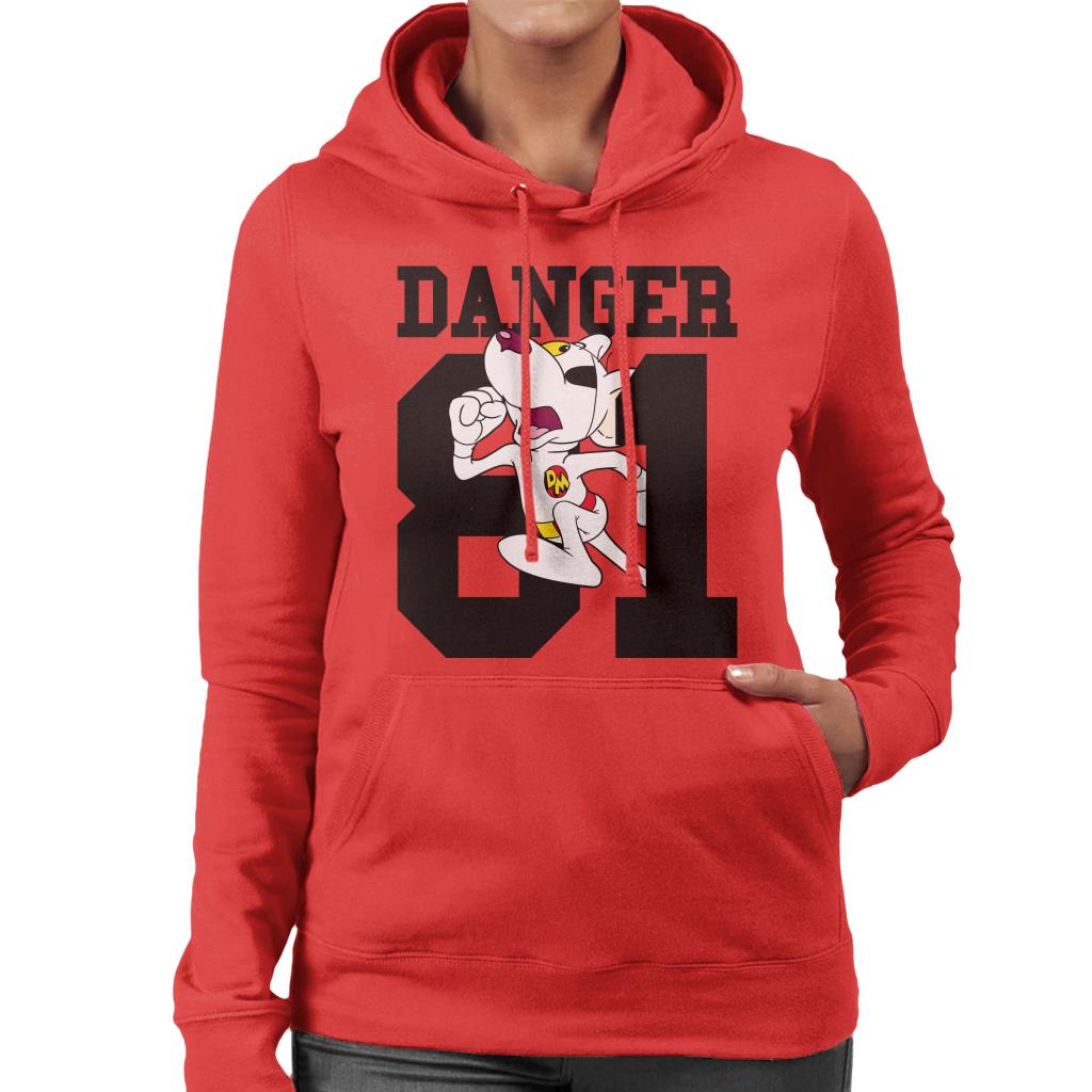 Danger Mouse Running 81 Women's Hooded Sweatshirt product image 4