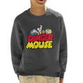 Danger Mouse Logo With Characters Kid's Sweatshirt product image 1