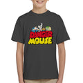 Danger Mouse Logo With Characters Kid's T-Shirt product image 1