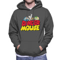 Danger Mouse Logo With Characters Men's Hooded Sweatshirt product image 1