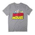 Danger Mouse Logo With Characters Men's T-Shirt product image 1