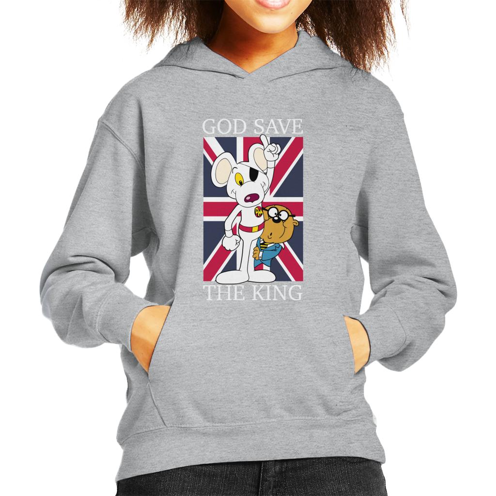 Danger Mouse God Save The King Kid's Hooded Sweatshirt product image 4