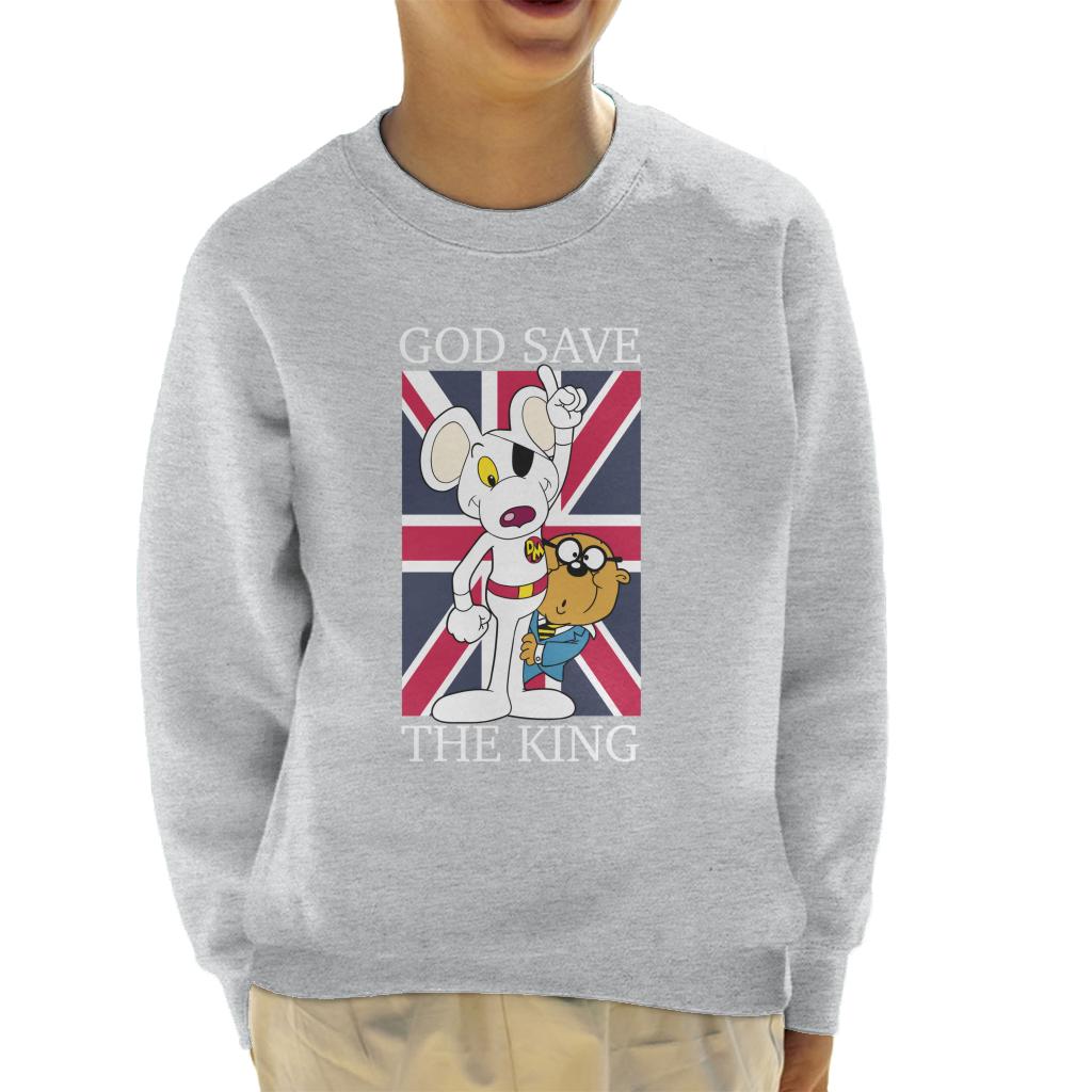 Danger Mouse God Save The King Kid's Sweatshirt product image 4