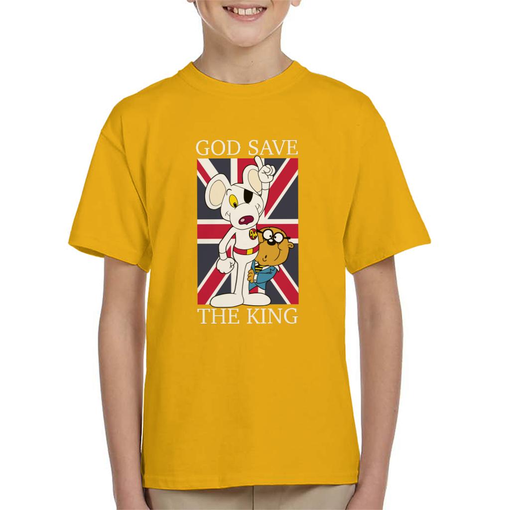 Danger Mouse God Save The King Kid's T-Shirt product image 7