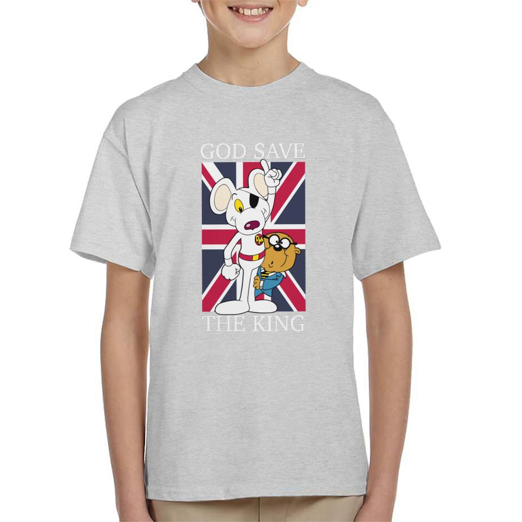 Danger Mouse God Save The King Kid's T-Shirt product image 4