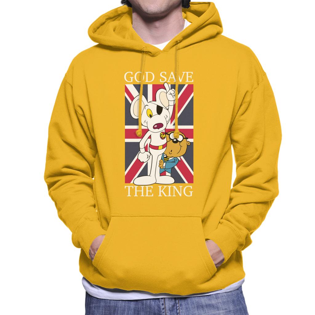 Danger Mouse God Save The King Men's Hooded Sweatshirt product image 7