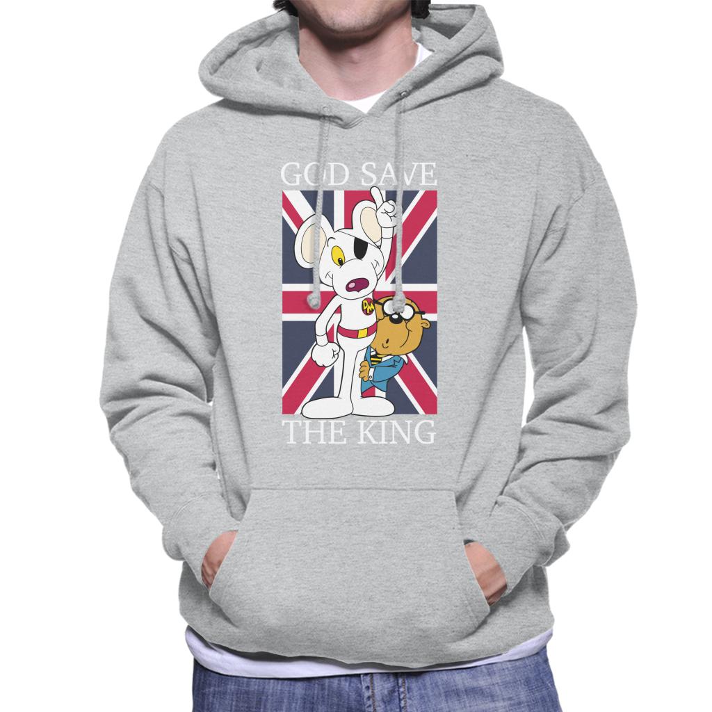 Danger Mouse God Save The King Men's Hooded Sweatshirt product image 4