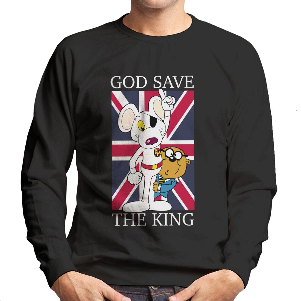 Danger Mouse God Save The King Men's Sweatshirt product image 1