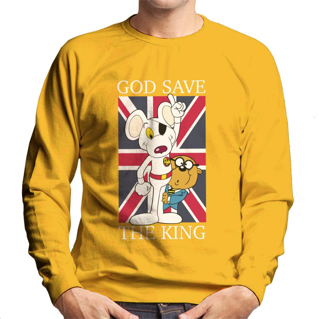 Danger Mouse God Save The King Men's Sweatshirt product image 7