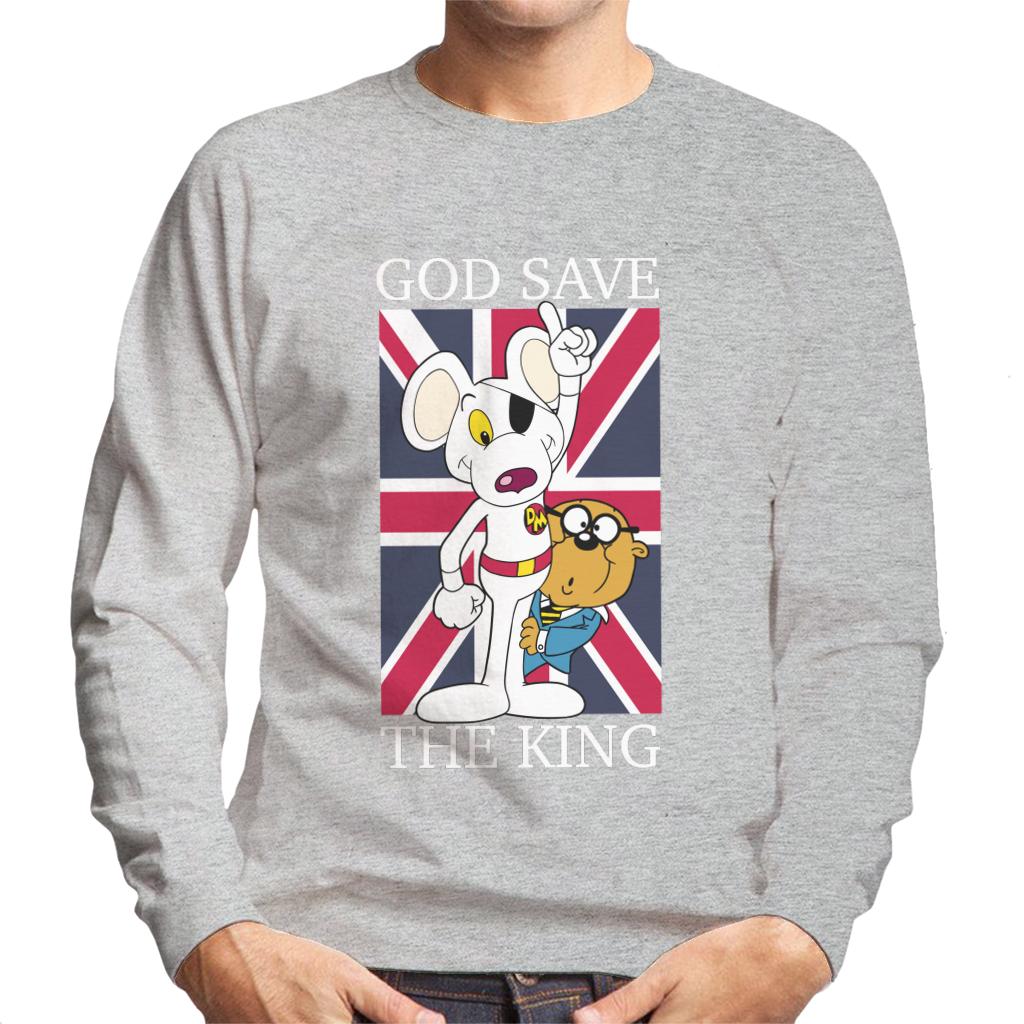 Danger Mouse God Save The King Men's Sweatshirt product image 4