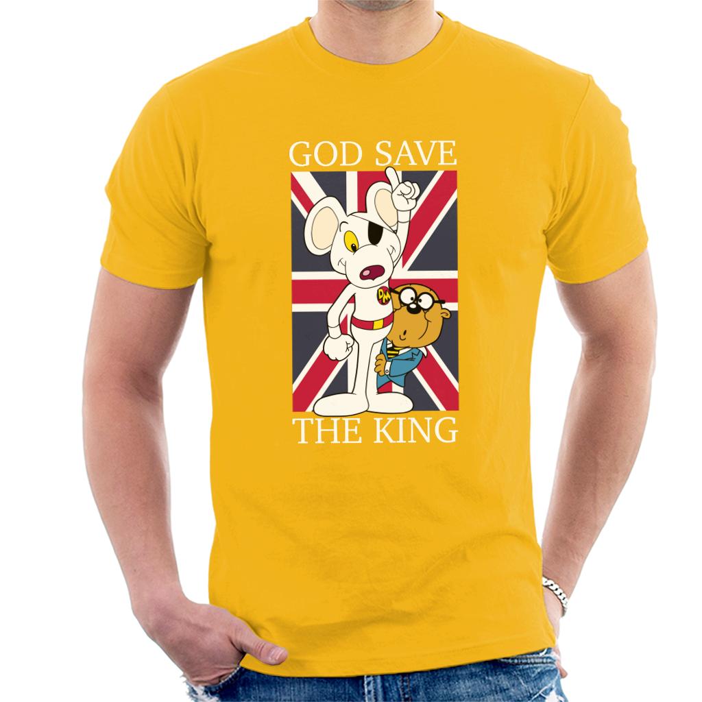 Danger Mouse God Save The King Men's T-Shirt product image 7