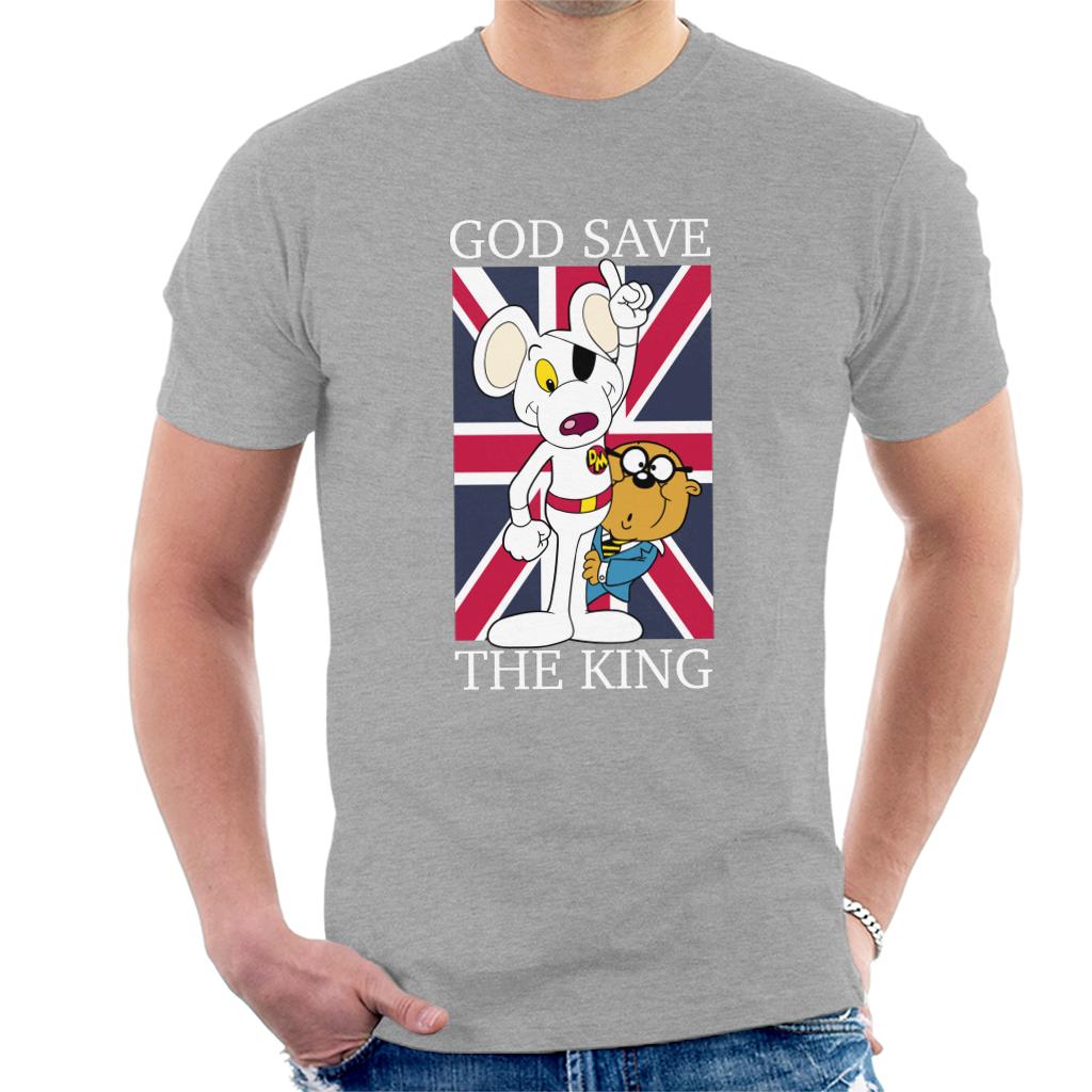 Danger Mouse God Save The King Men's T-Shirt product image 4