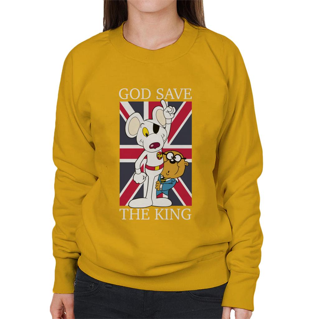 Danger Mouse God Save The King Women's Sweatshirt product image 7