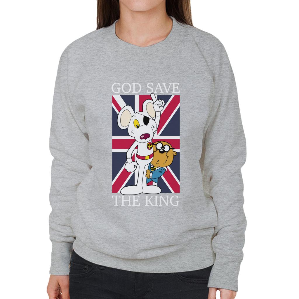 Danger Mouse God Save The King Women's Sweatshirt product image 4