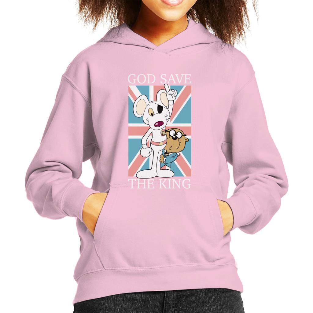 Danger Mouse God Save The King Union Jack Kid's Hooded product image 4