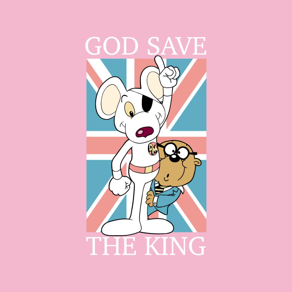 Danger Mouse God Save The King Union Jack Women's T-Shirt product image 5