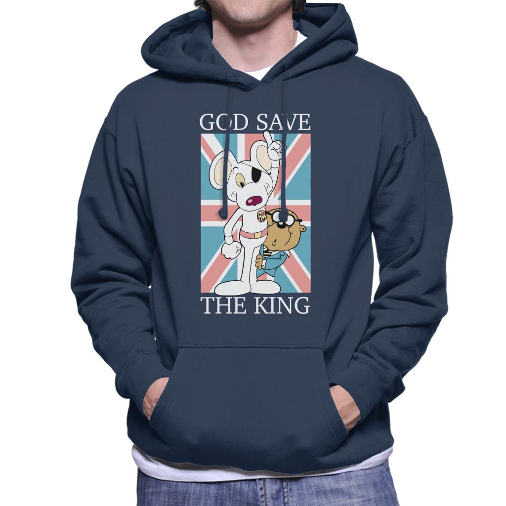 Danger Mouse God Save The King Union Jack Men's Hooded product image 1