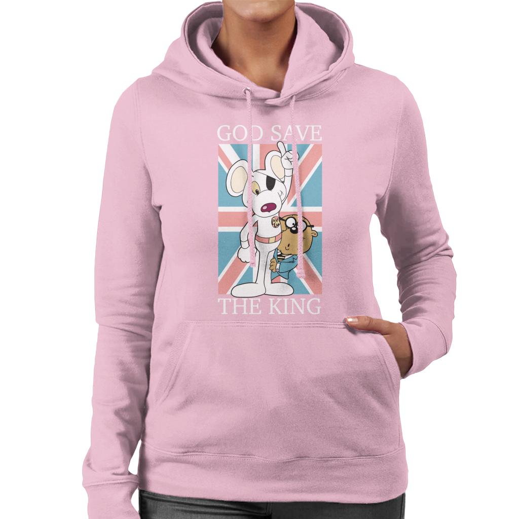 Danger Mouse God Save The King Union Jack Women's Hooded product image 4
