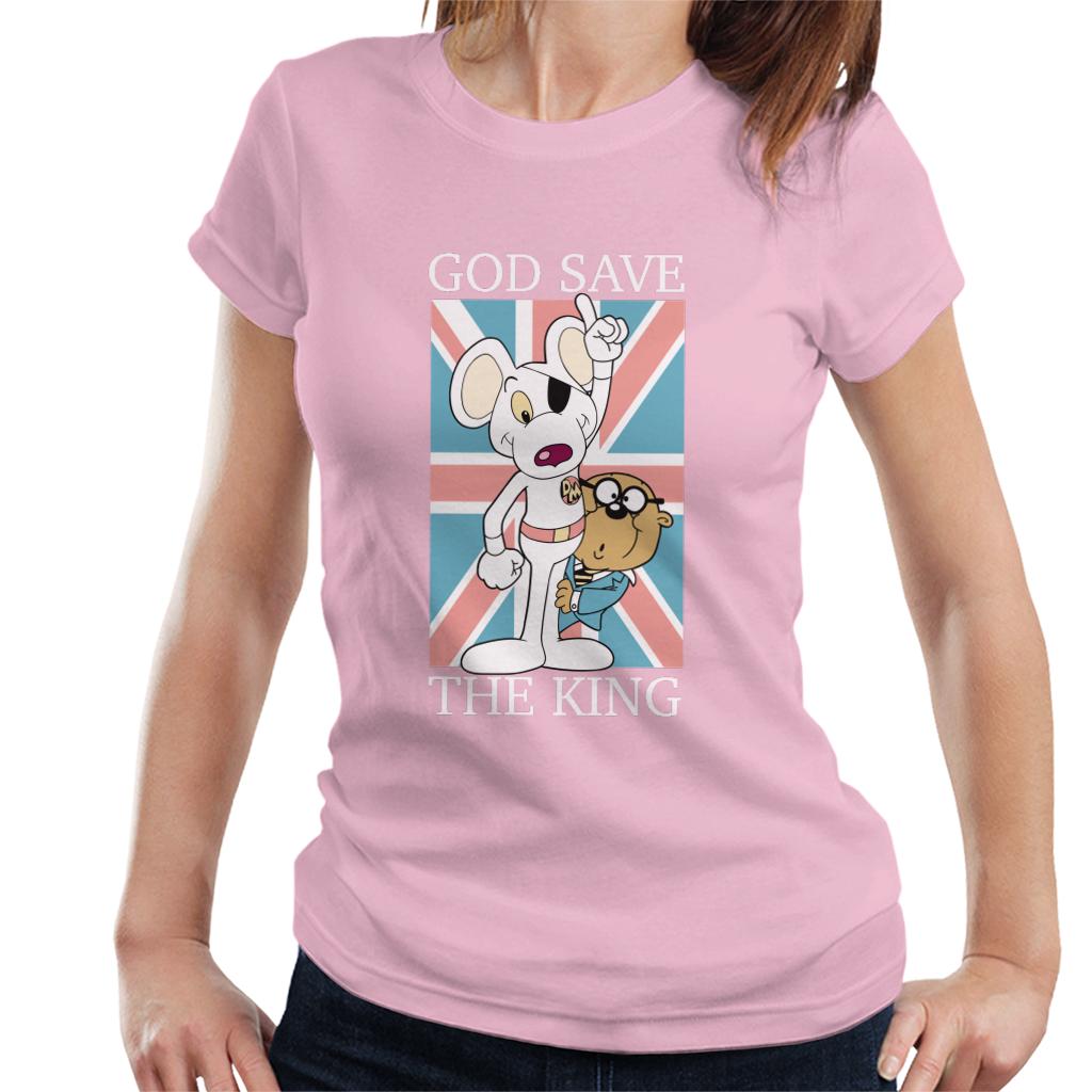 Danger Mouse God Save The King Union Jack Women's T-Shirt product image 4