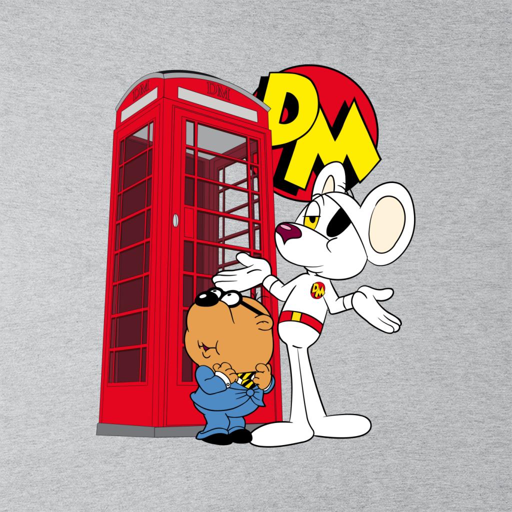 Danger Mouse Red Telephone Box Kid's Sweatshirt product image 2