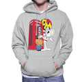 Danger Mouse Red Telephone Box Men's Hooded Sweatshirt product image 1