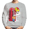 Danger Mouse Red Telephone Box Men's Sweatshirt product image 1
