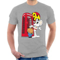 Danger Mouse Red Telephone Box Men's T-Shirt product image 1