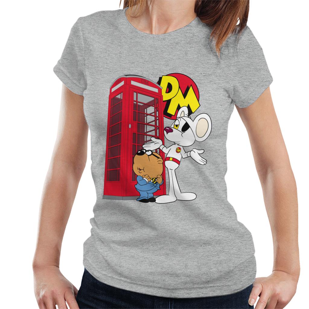Danger Mouse Red Telephone Box Women's T-Shirt product image 1
