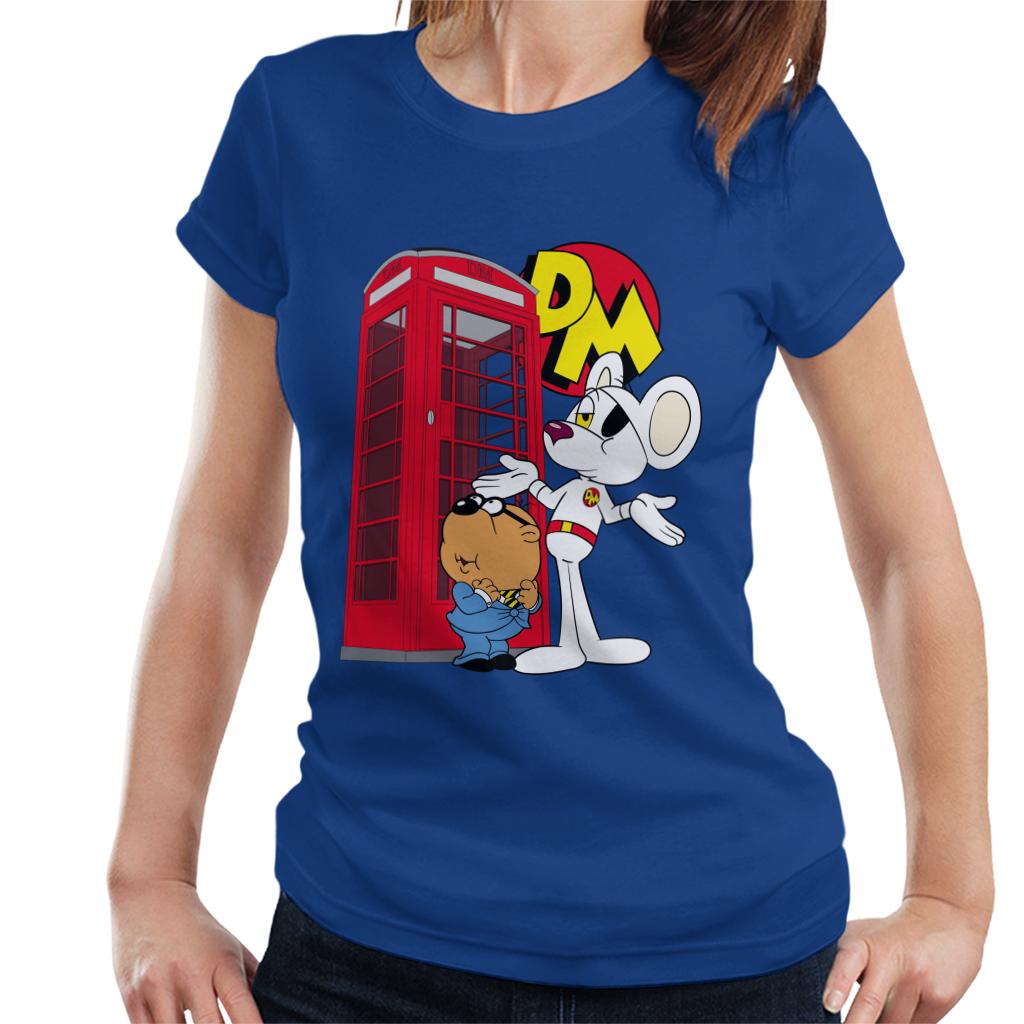 Danger Mouse Red Telephone Box Women's T-Shirt product image 4
