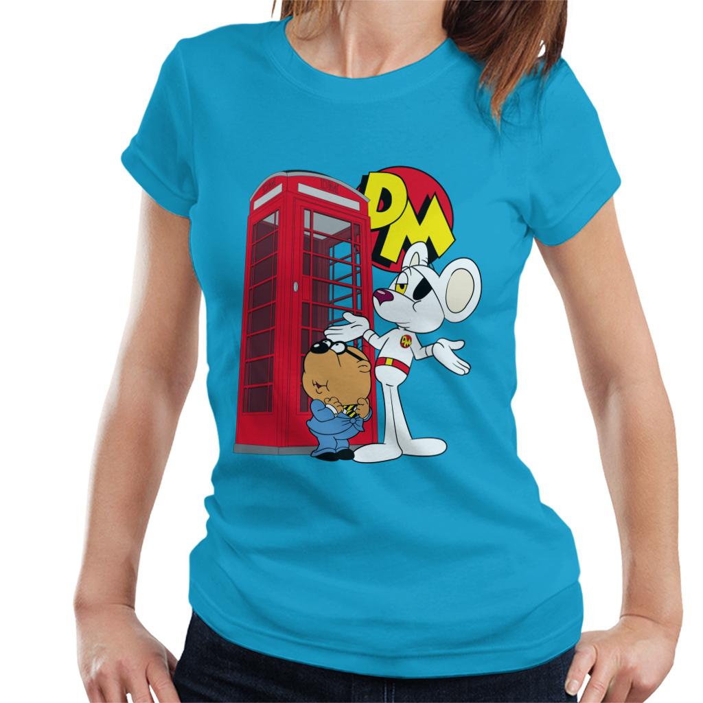 Danger Mouse Red Telephone Box Women's T-Shirt product image 7