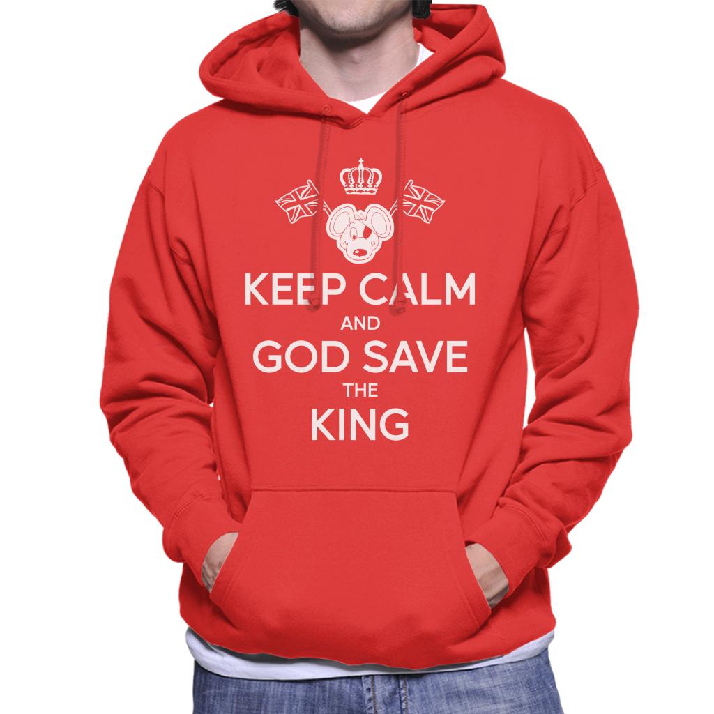 Danger Mouse Keep Calm And God Save The King Men's Hooded product image 4